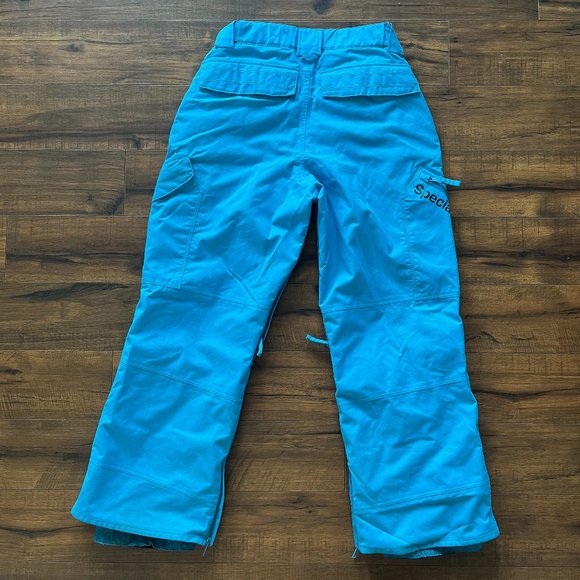 Special Blend Strike Insulated Snowboard Pants in Turquoise - Picture 2 of 7